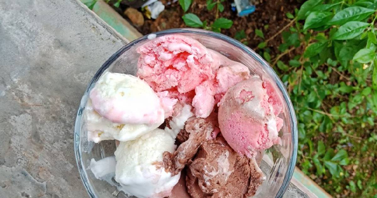 Resep Ice Cream Homemade Oleh Hesti Pratiwi Cookpad