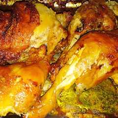 Una foto de Trutos al horno con mayonesa 😋🤤