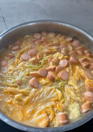 Kínai kel leves recept fotója