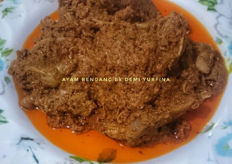 Bumbu meracik Rendang Ayam, Sempurna