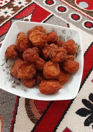 عکسی از دستور آلو بخارا