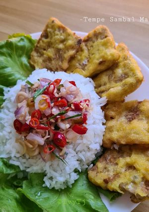 A picture of Tempe Sambal Matah.