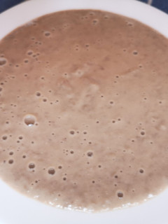 Una foto de Crema de lentejas