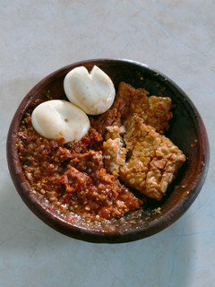 Foto resep Sambal penyet Tempe cabe bakar