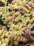 Fusilli con cime di rapa e speck