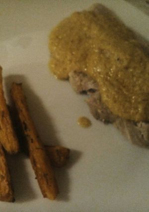 Foto di Arrosto al latte con carote al forno