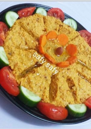 A picture of Roasted Carrot and Chickpea Salad.