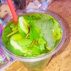 A picture of Mint leaflemonade.