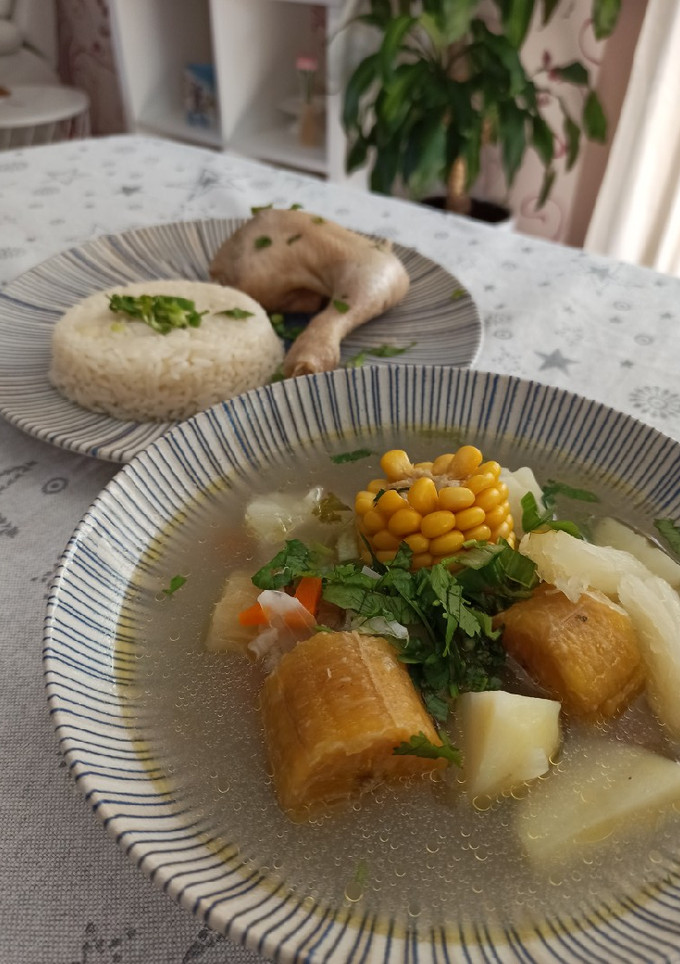 Una foto de Sancocho de Gallina - Mi receta 100