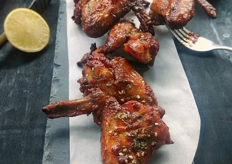 Cara mudah meracik Sayap Ayam Saus Korea, Bisa Manjain Lidah