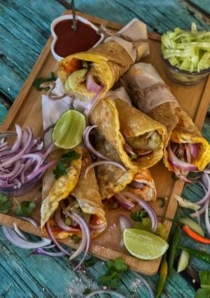 কলকাতা স্টাইল এগরোল (Kolkata style egg roll recipe In Bengali) রেসিপির প্রধান ছবি