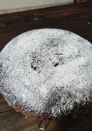 Una foto de Torta de chocolate sin horno (bizcochuelo)