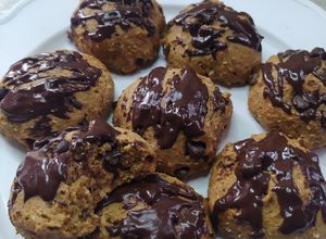Una foto de Galletas De Bagazo De Nuez Y  Harina De Coco Sin Gluten