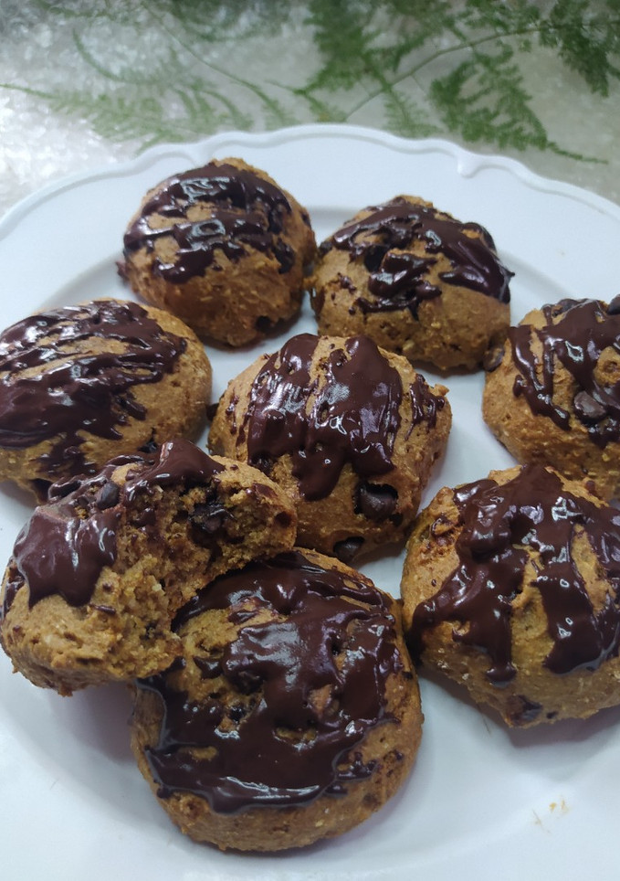 Una foto de Galletas De Bagazo De Nuez Y  Harina De Coco Sin Gluten