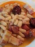 Fabada Asturiana en olla express a mi manera