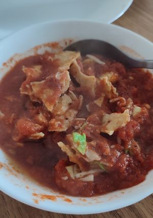 Una foto de Sopa azteca de monja