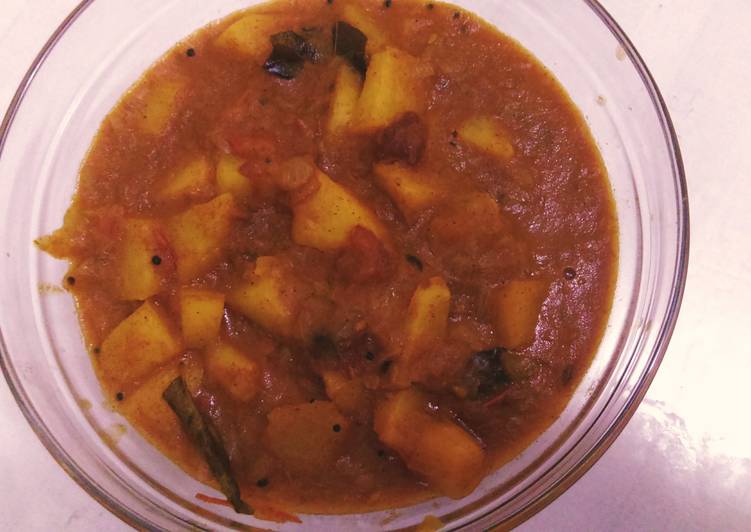 Easiest Way to Make Favorite 5mins Potato curry