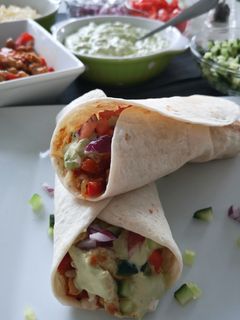 O poză a rețetei Tacos cu piept de pui.
