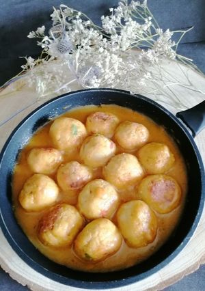 Foto principal de Albóndigas vegetarianas de soja y boniato