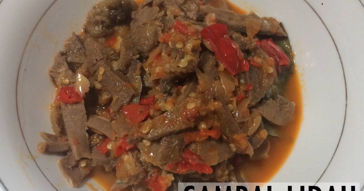 Resep Sambal Lidah Sapi pedas oleh Selly Mutiara Restika Resep Sambal Lidah Sapi pedas oleh Selly Mutiara Restika