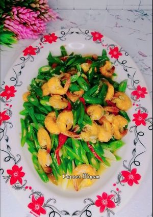 Foto resep Masak SatSet | Tumis Buncis Udang