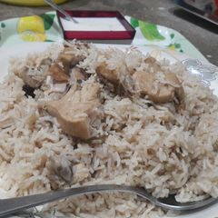 A picture of Chicken rice.