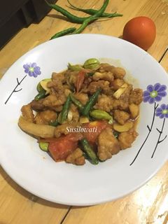 Foto resep Tumis Ayam Cabe Hijau