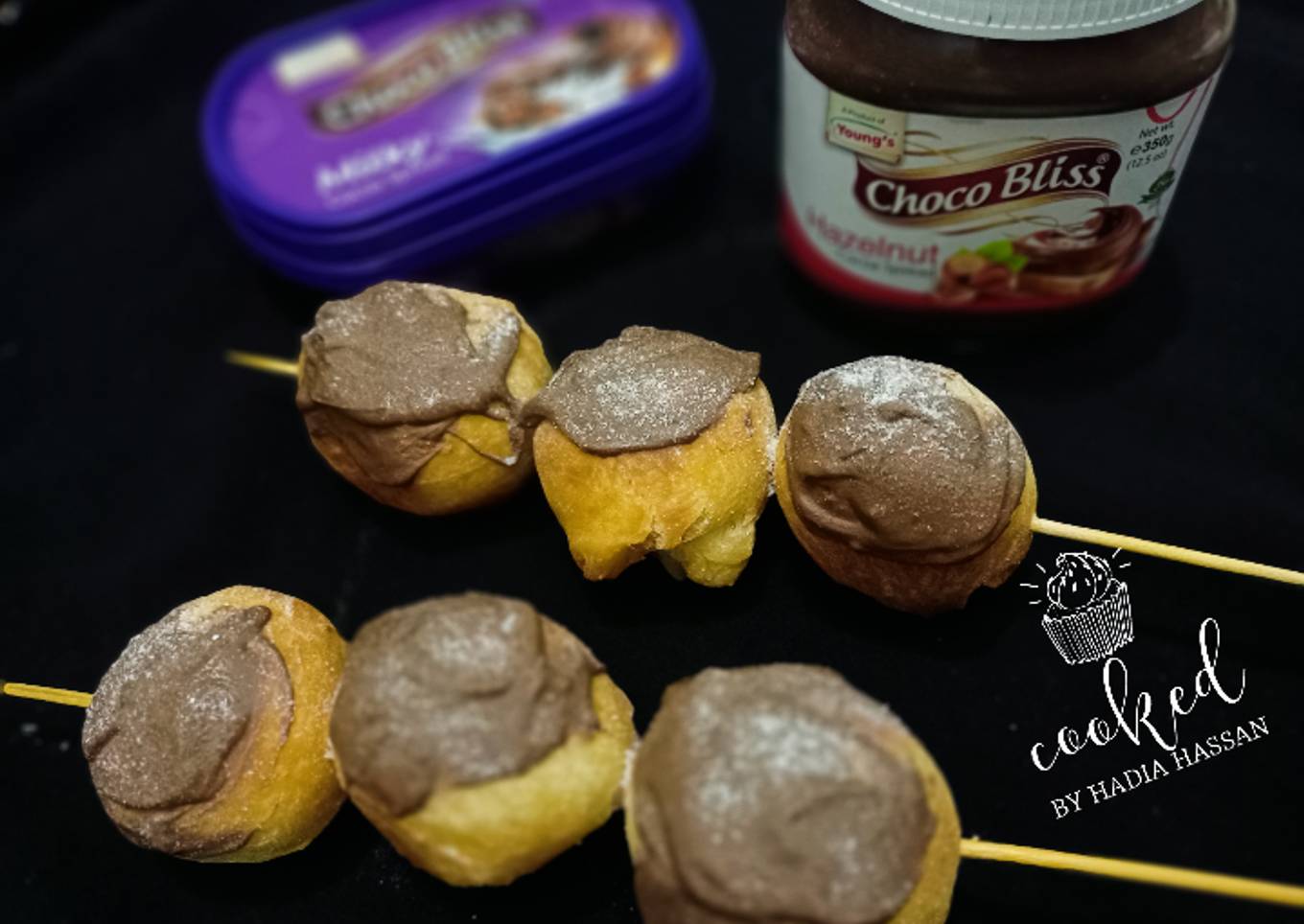 One bite donut balls 😋