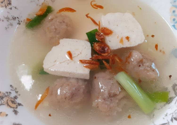Sup Tahu Bakso