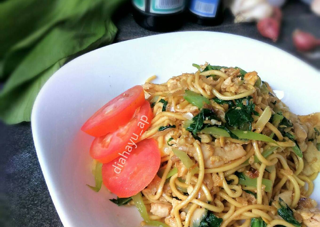 Mie goreng ayam special (#pr_homemadestreetfood)