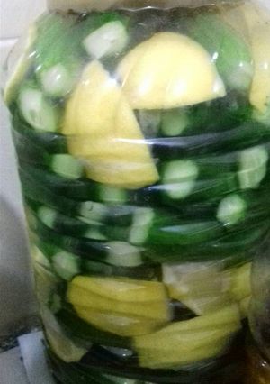 صورة لوصفة مخلل خيار