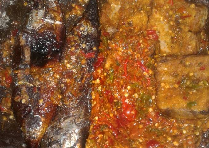 Resep Pecak Sambel Ikan Asap Dan Tempe Gambus Alasimbok Oleh Nilla Shofie Cookpad