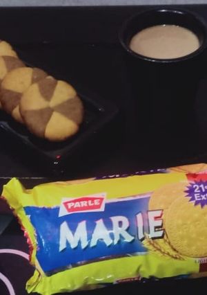 A picture of Chocolate biscuit cookies.