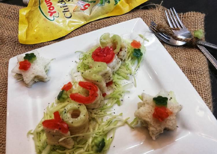 Steps to Prepare Ultimate One bite alphabet cake