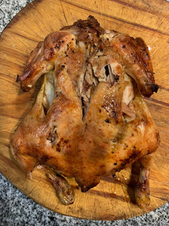 Una foto de Pollo al horno