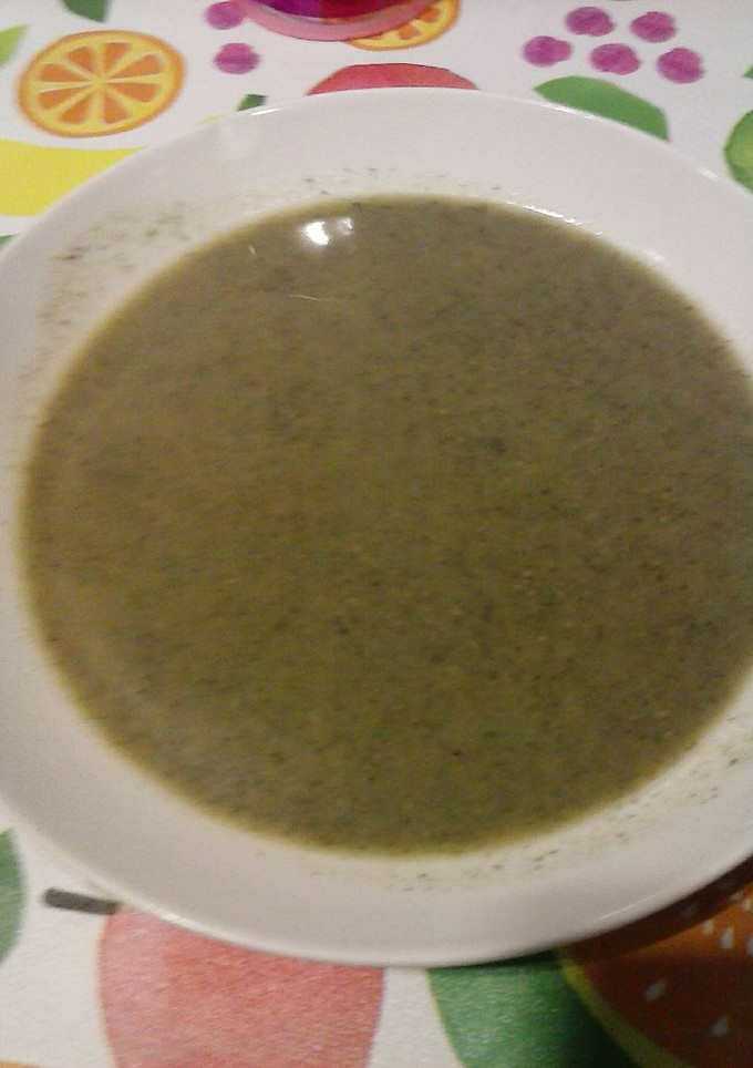 Una foto de Crema o puré de ortigas (Receta de posguerra)