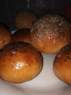 A picture of Burger bread.