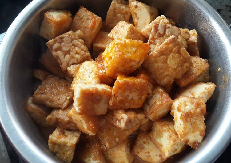 Resep Tahu, tempe, telor bumbu bali, Bikin Ngiler
