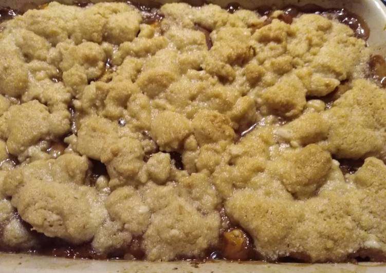 Easiest Way to Make Perfect Peach cobbler