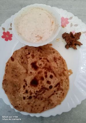 आलू प्याज़ पराठा (Aloo pyaz paratha recipe in hindi) रेसिपी मुख्य फोटो