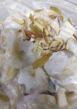 A picture of Creamy fruits.