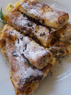 Bécsi túrós palacsinta recept fotója
