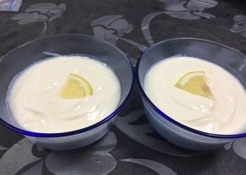 Easiest Way to Make Yummy 3 ingredients Lemon Mousse