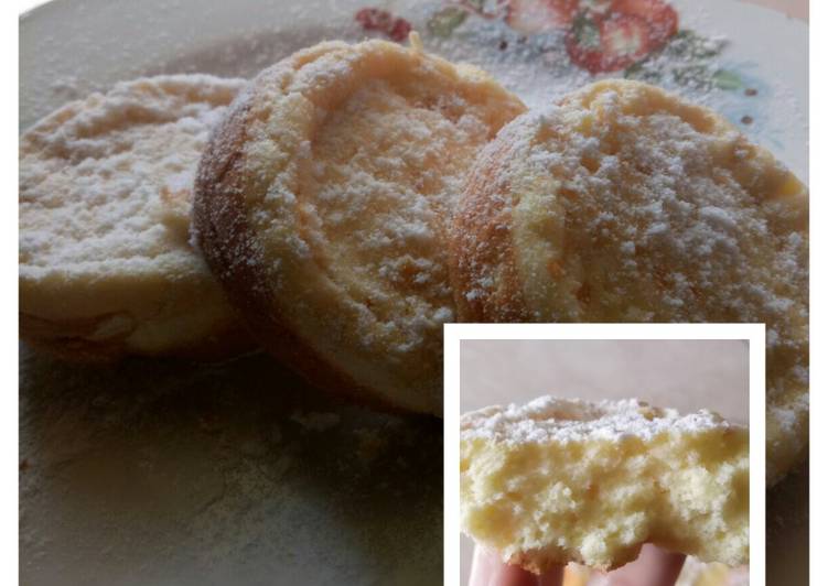 Cara Membuat Japanese cheese fluffy pancake cetakan lumpur Anti Gagal