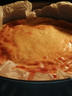 Una foto de Tarta de queso la viña