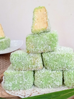 Foto resep Lamington Pandan