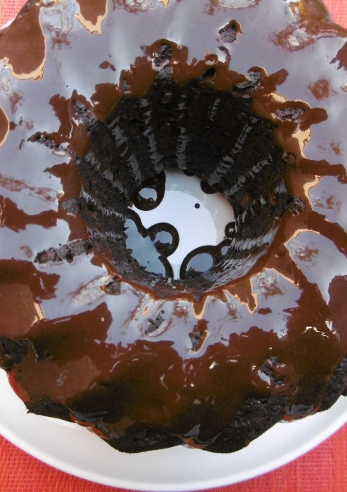 A picture of Scrumptious Walnut – Chocolate Bundt Cake.