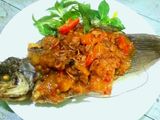 Ikan Gurame Bumbu Rujak