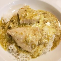 A picture of Chicken Verde.