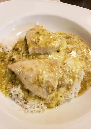 A picture of Chicken Verde.